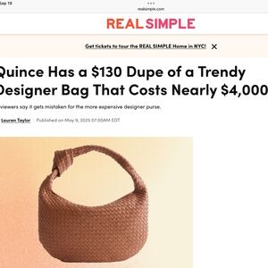 Quince shoulder bag. NWOT